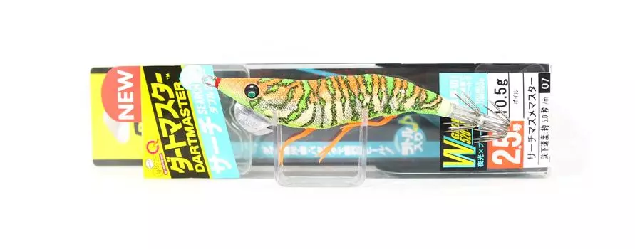 Yo Zuri Egi EZ-Q Dartmaster Search Приспособление для кальмара Double Glo 2,5 A1760-DLGO 0053