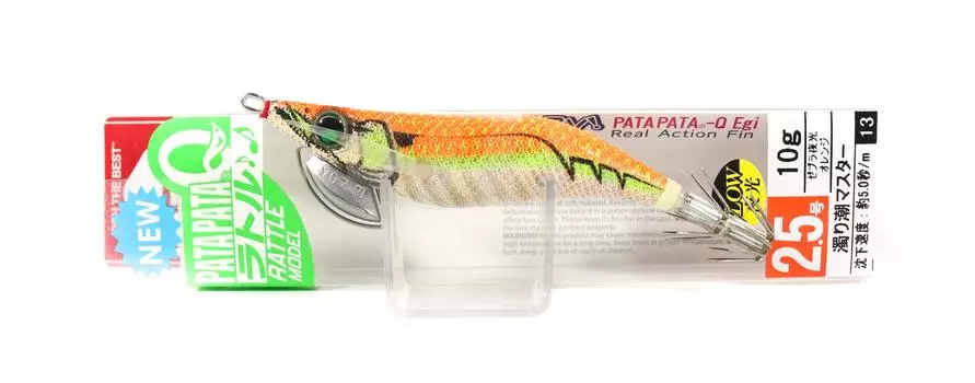 Yo Zuri Egi Pata Pata Q Rattle Squid Jig Тонущая приманка 2,5 A1723-ZLOG (5173)