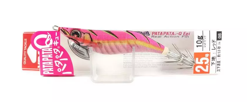 Yo Zuri Egi Pata Pata Q Squid Jig Тонущая приманка 2,5 A1701-RP (6359)