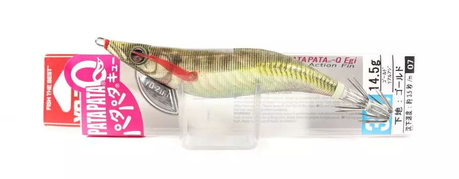 Yo Zuri Egi Pata Pata Q Squid Jig Тонущая приманка 3.0 A1702-GRAJ (6540)