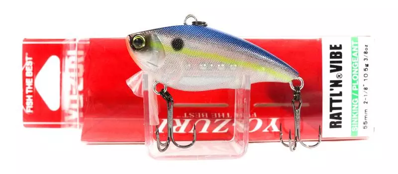 Yo Zuri Rattl n Vibe 55 мм вибрационная тонущая приманка R1159-GSPB (4411)