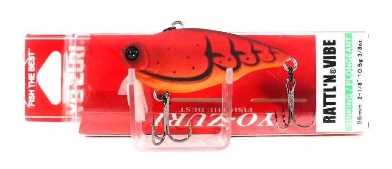 Yo Zuri Rattl n Vibe 55 мм Вибрационная тонущая приманка R1159-MCF (4480)