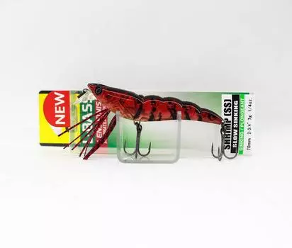 Yo Zuri Тонущая приманка Duel L Bass Shrimp 70SS F1221-GSRT (8657)