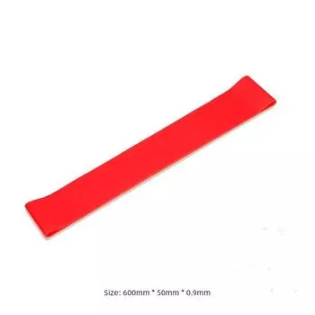 Yoga Elastic Band O-Ring Environmental-Friendly Odorless Latex Hip-Lifting Pulling Rope Men and Women Squat Training Fitness Resistance Ring TPE red resistance ring(20-30 pounds)