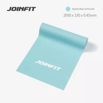 Yoga Fitness Elastic Band Women Men s Resistance Band Stretch Open Shoulder Pull Rope Pull Back Training Back Postoperative Rehabilitation Recovery 2.0 m 20 lb (Sky Blue) [Intermediate Advanced]]