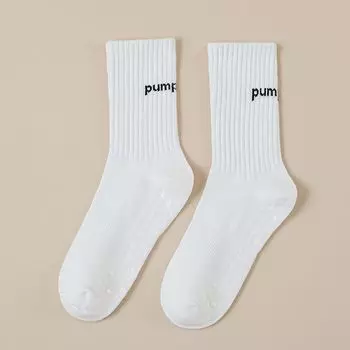 Yoga Knee Socks Japanese Style White Beginner Yoga Socks DY2401 White