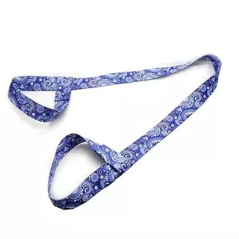 Yoga Mat Strap Storage Rope Yoga Rope Tension Band Household Portable Breathable Nylon Rope Professional Stretch Strap Blue flower