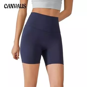 Yoga Pants Women s Summer Sports Tight Shorts High Waist High Stretch Fitness Pants One Size чёрный