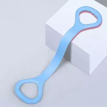 Yoga Pilates Fitness Loop Tension Belt Resistance Band Yoga Stretching Belt Dance Stretching Belt