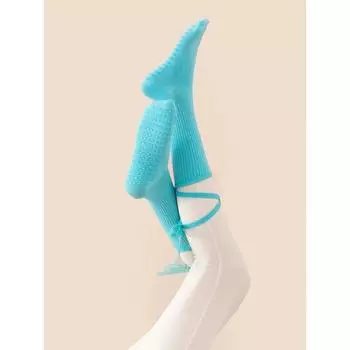 Yoga Socks 2025 New Arrival Suction Non Slip Color Bandage Silicone Indoor Sports Fitness Socks Professional Pilates Foot Sock Blue Yoga Socks