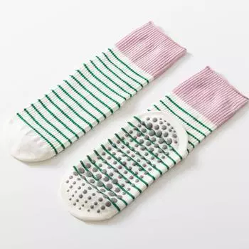 Yoga Socks Non-Slip Professional Women Summer Thin Sports Fitness Non-Slip Socks Room Socks Adult Pilates Socks Green powder