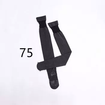 Yoga Socks over the Knee Stockings Pilates Beginner Summer Thin Anti-Slip Yoga Socks Professional Female Yoga Compression Socks Dark gray