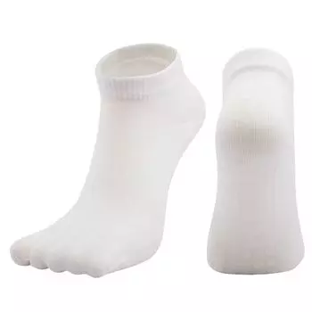 Yoga Socks Women s 2 Toe Japanese Style Clogs Flip Flops Finger Dispensing Bathhouse Club Non Slip Yoga Two Finger Socks 2316D White