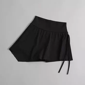 Yoga Sports Skirt Women s Spring Summer Outerwear Slim Look Running Fitness Skirt Tennis Fashion Tape Yoga Clothes Culottes Black Culottes XL