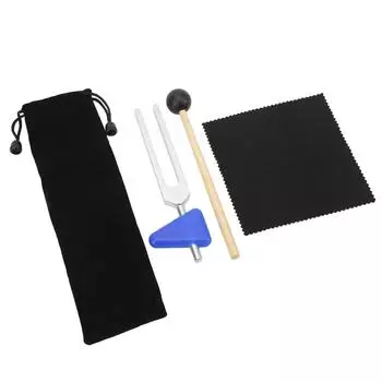 Yoga Tuning Accurate 528Hz Vibration Stress Relief Lightweight Portable Fork Tuning Fork Kit for