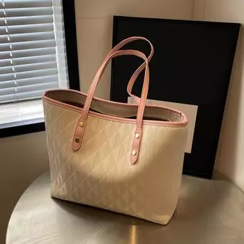 Yogodlns Fashion Women Handbags Classic Design Shoulder Bag Large Capacity Tote Bag Ladies Casual Commuting Underarm Bag