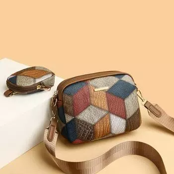 Yogodlns модная женская сумка через плечо Высокое качество женская сумка роскошный дизайн сумка с принтом женская сумка-мессенджер