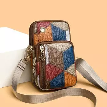 Yogodlns New Fashion Women Crossbody Shoulder Bag High Quality Phone Purse and Handbag Luxury Design Printed Square Bag Messenger Bag