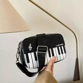 Yogodlns, новая модная женская сумка, сумки через плечо для женщин, широкополосная сумка-мессенджер, маленькая квадратная сумка, простой трендовый кошелек для пианино