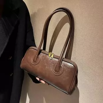 Yogodlns пригородные сумки на плечо для женщин, роскошные дизайнерские сумки, однотонная повседневная сумка, большая вместительная подушка, сумка для подмышек