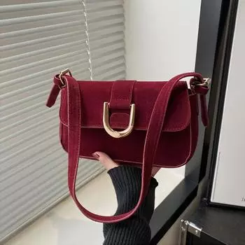 Yogodlns Простая квадратная женская сумка из искусственной кожи на плечо, винтажная женская сумка-тоут, повседневные женские сумки, кошелек, сумка через плечо 22.5x6x13cm чёрный