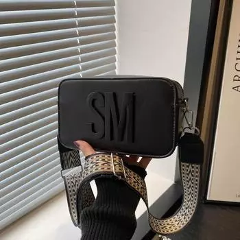 Yogodlns Роскошная женская сумка, новая маленькая квадратная сумка, кошелек для телефона, ретро-сумка для камеры с леопардовым принтом, брендовые женские сумки через плечо 19.5x6.5x12cm красный