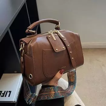 Yogodlns Роскошные женские сумки-тоут из искусственной кожи женские сумки через плечо в стиле Бостон Высокое качество женские сумки через плечо с верхней ручкой