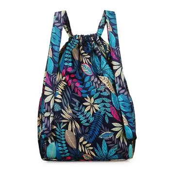 Yogodlns удобный дорожный рюкзак с регулируемыми лямками, легкая сумка на плечо, женский рюкзак из мягкой ткани, рюкзак на шнурке