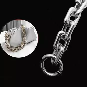 Yogodlns Универсальная цепочка для сумок Широкая цепочка Золотая роскошная модная сумка Аксессуары Мода Горячая Распродажа Цепочка для сумок Атмосфера 40cm золотой