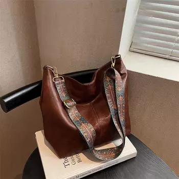 Yogodlns Винтажная женская сумка через плечо в роскошном стиле, сумка через плечо из искусственной кожи зелёный