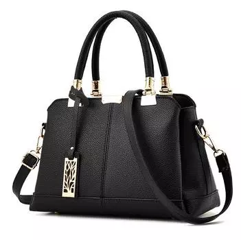 Yogodlns Женские кожаные сумки через плечо Сумка через плечо Женская сумка-тоут 31cm*19cm*14cm красный