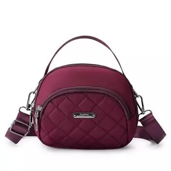 Yogodlns женский с слингом через плечо диагональный крест портативный нулевой кошелек модный и повседневный мини-сумка с ромбовидной сеткой для мобильного телефона