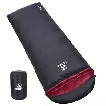 YOGOTO Down Sleeping Winter Sleeping Luxury Envelope 400T Water Может быть подключен для 2 спальных мест Спящий в горах Минимальная эксплуатационная катастрофа