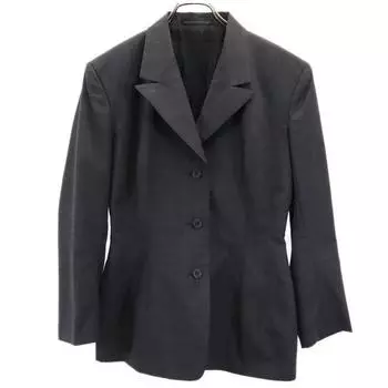 Yohji Yamamoto 90s Made in Japan Wool Blend design tailored jacket S Gray Women Used