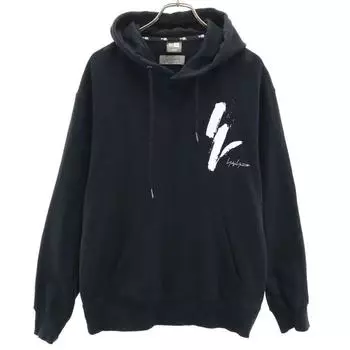 Yohji Yamamoto NEW ERA Print Long sleeve Sweatshirts L black Men s Used