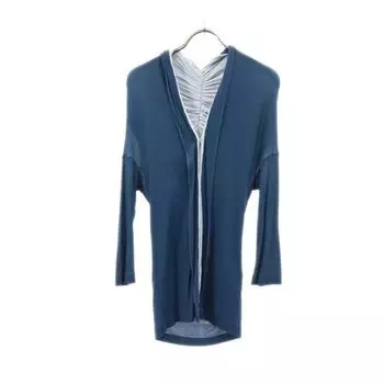 YOHJI YAMAMOTO+NOIR Дизайн с длинным рукавом Крой 3 Синий Женский Б/У