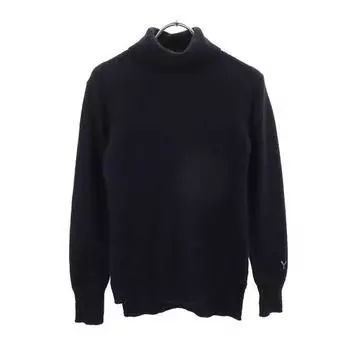 Yohji Yamamoto wool Long sleeve knit 2 black Women Used