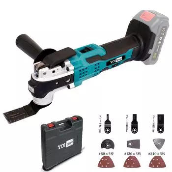 YOIbuy Перезаряжаемый с 18 В беспроводным питанием, плавно регулируемой скоростью, светодиодом, низкой скоростью быстрой замены, совместимый с OIS Zette, в комплект входит 9 предметов