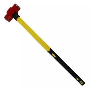 Yoita Riki CH Glass Handle Hammer Red Double-Ended 3.6kg