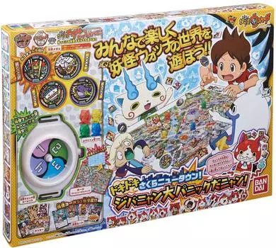 Yokai Watch Doki Doki Sakura Новый город Джибаньян! паника!