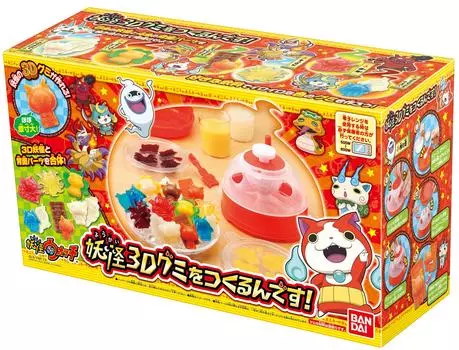 Yokai Watch Мы делаем жевательные конфеты Yokai 3D