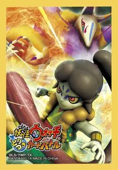 Yokai Watch Toritsuki Card Battle Официальные протекторы для карт Оогама Кьюби &
