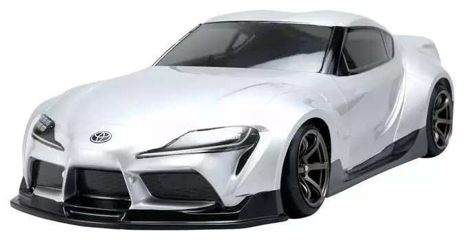 Yokomo PANDEM GR Supra Drift Car с легкими наклейками, неокрашенный кузов SD-GRA90BA