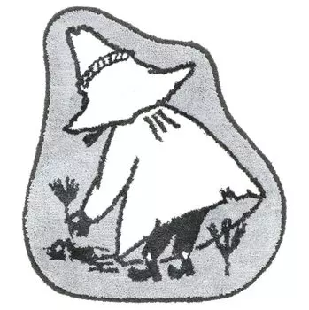 Yokozuna Creation Moomin коврик для ванной дымчатый (Снафкин Грин, М)