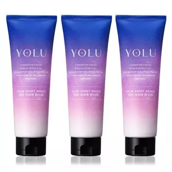YOLU Hair Mask Calm Night Repair 3 флакона