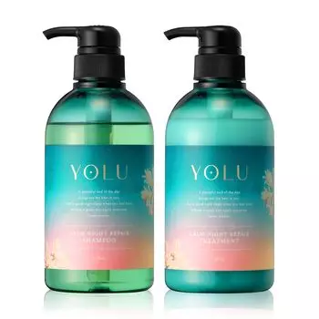 YOLU Набор шампуней и лечебных средств Calm Night Repair Tuberose |