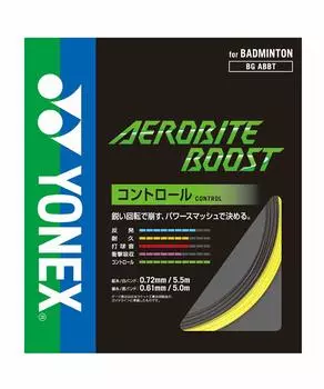YONEX Badminton Gut Aero Bite Boost Высота 105 м Ширина 95 м Белый BGABBT2