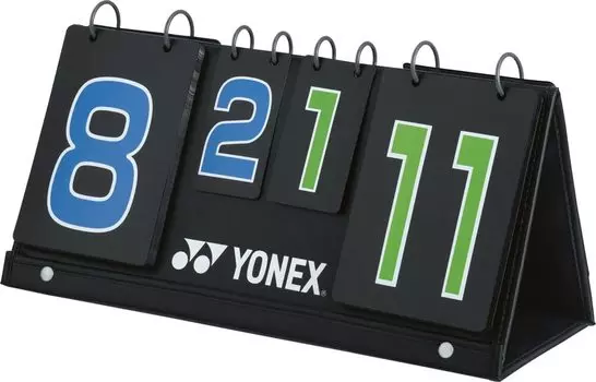 YONEX Badminton Scoreboard Badminton Scoreboard AC375 One Size Blue/Green (171)
