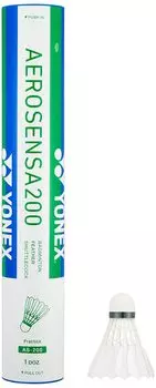 YONEX Badminton Shuttlecock Aero Sensor 200 Waterfowl Shuttle 12 Pieces Temperature Display Number 3 Temperature AS200 (Appropriate 22~28)