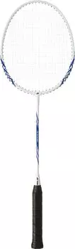 YONEX Бадминтонная ракетка B4000 для начинающих и белая G4 B4000G (предварительно натянутый) досуг, (011)
